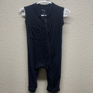 Kyte Black Sleeveless Romper